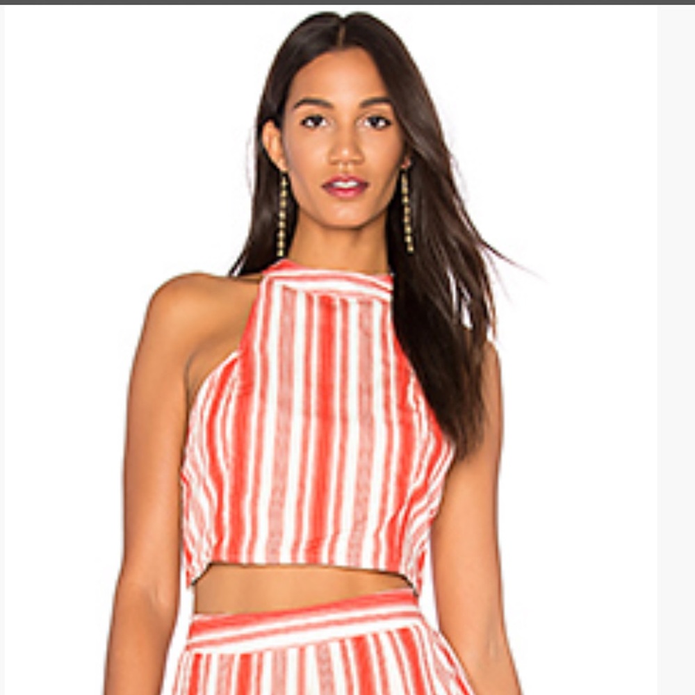 NWOT- Band Of Gypsies Smock Crop Top